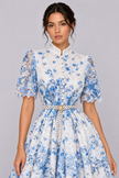 The Solène Lace A-Line Maxi Dress