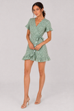 The Wren: Flared Sleeve Tie-Waist Mini — product image 18