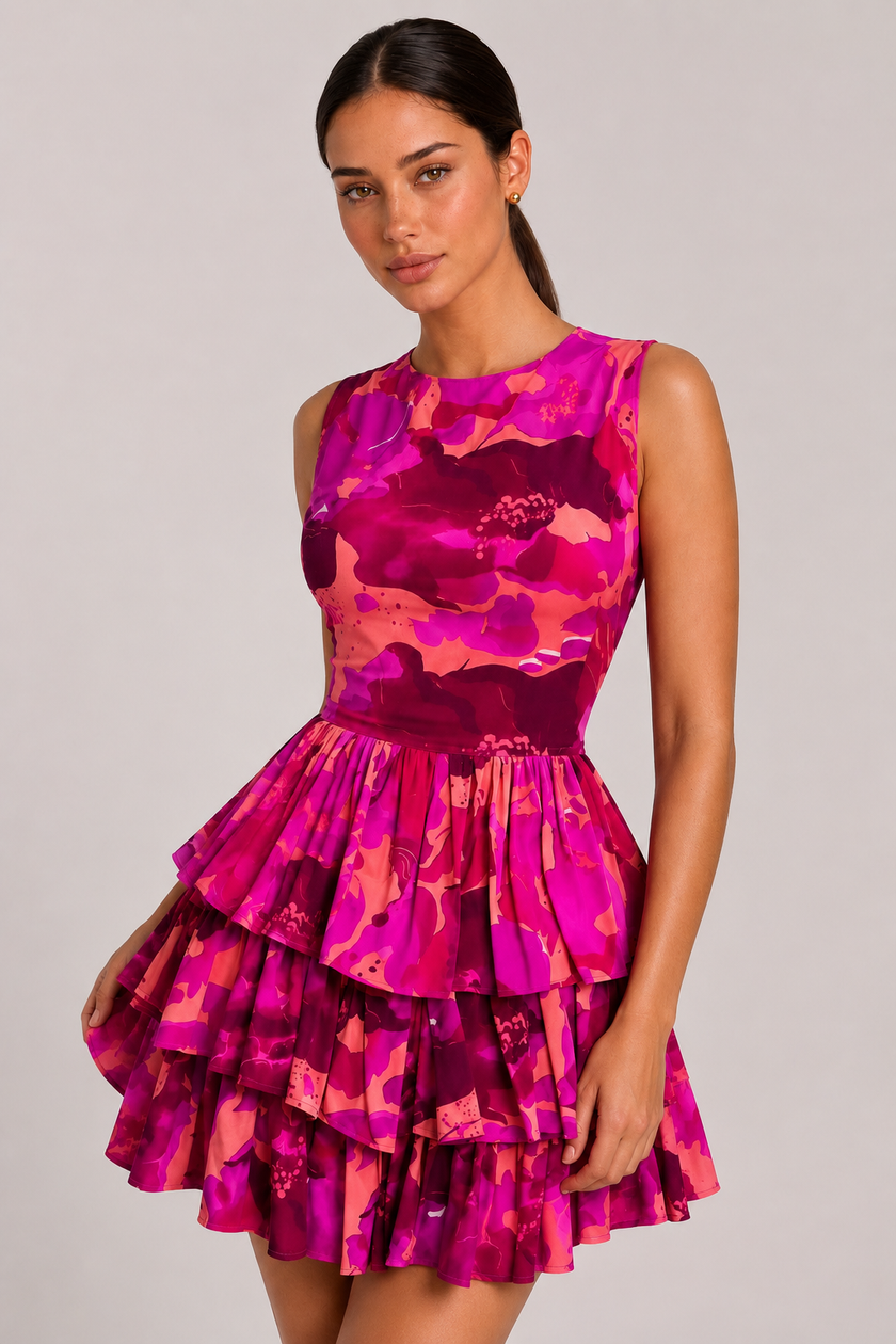 The Rosalie: Pleated Empire Waist Dress — product image 2