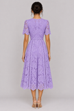 The Vivienne Ruffle Lace A-Line Dress