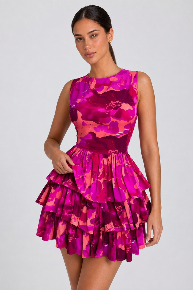 The Rosalie: Pleated Empire Waist Dress — product image 1