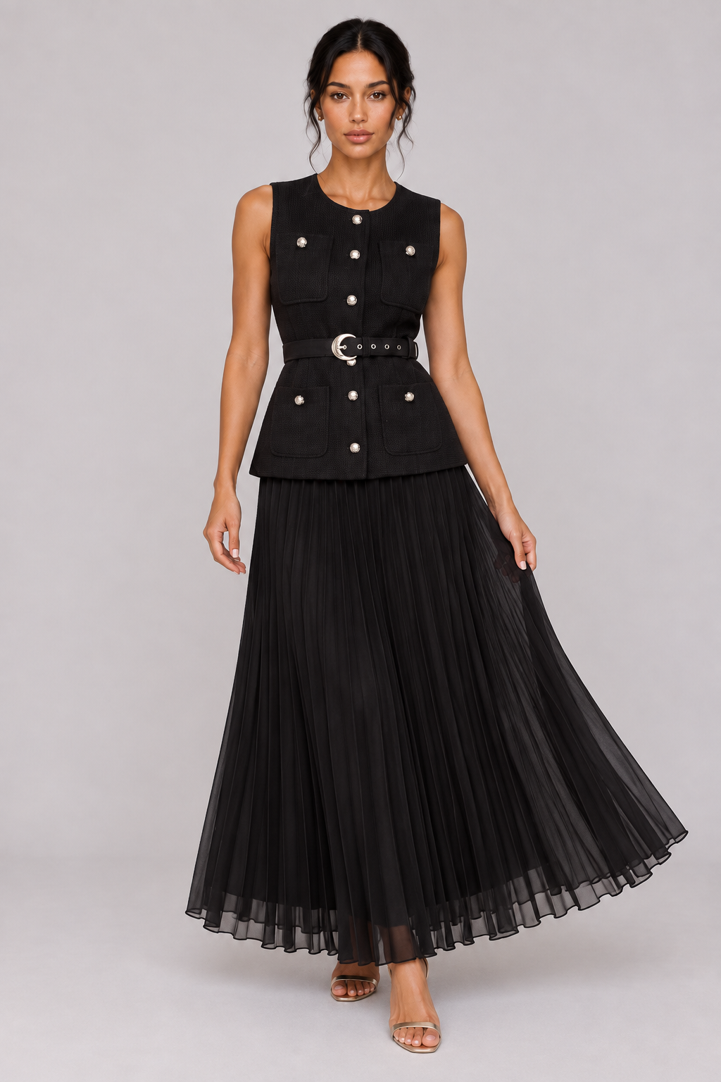 Amara Pleated Two-Piece Set — product image 9