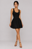 The Colette: Openwork Knit Halter Midi — product image 9