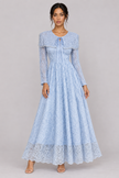 The Evelyne Beaded Floral Maxi Dress
