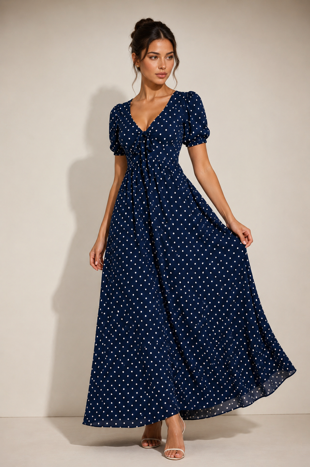 The Simone: Floral A-Line Dress — product image 2