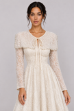 The Evelyne Beaded Floral Maxi Dress