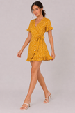 The Wren: Flared Sleeve Tie-Waist Mini — product image 6