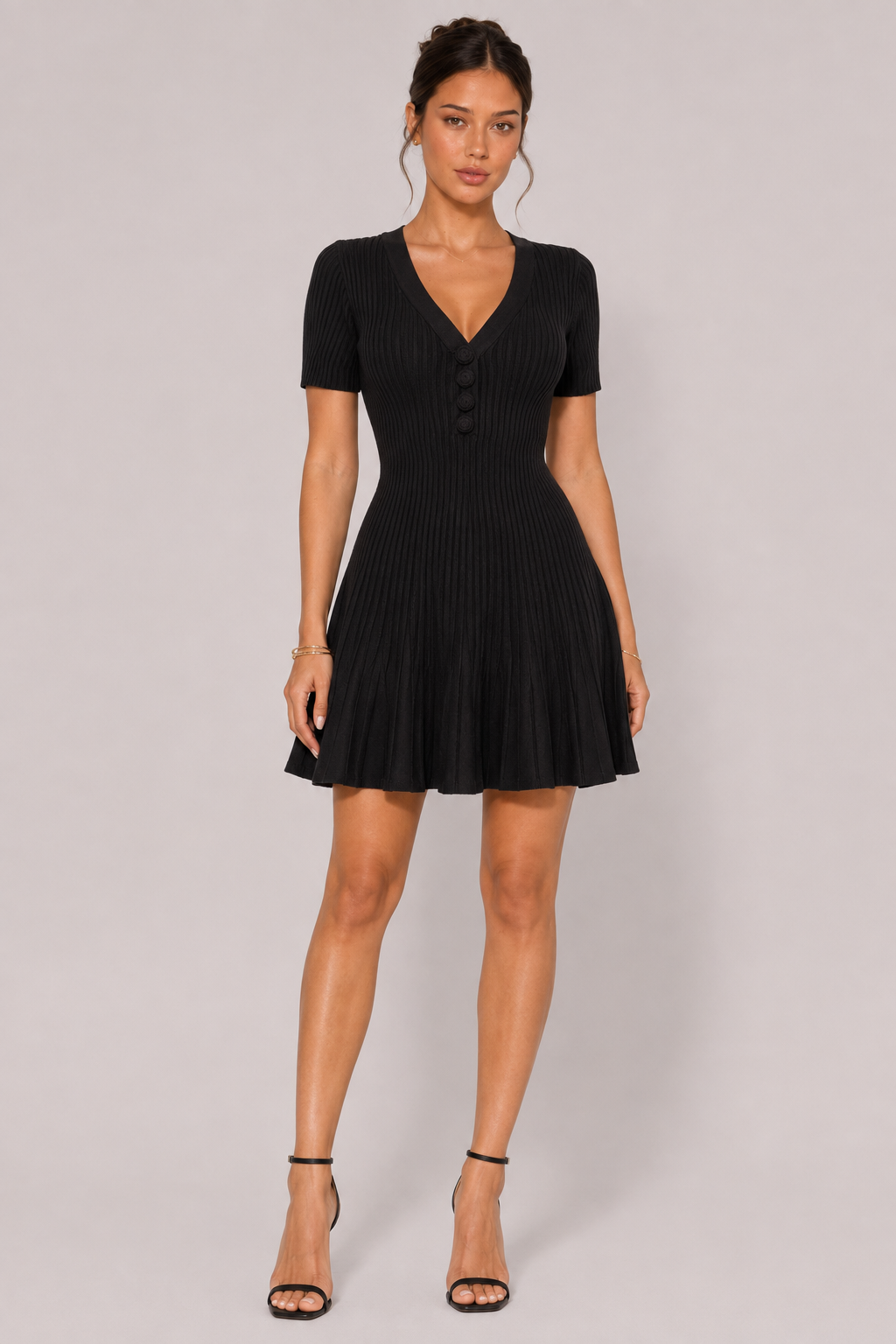 The Marceline: Knit Sweater A-Line Mini — product image 12