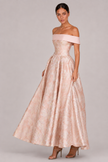 The Solene: Off-Shoulder Floral A-Line — product image 8
