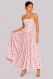 The Wisteria: Floral Halter Maxi — product image 17