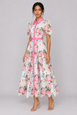 The Rosalie Floral Lace A-Line Dress