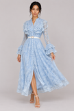 Marceline V-Neck Lace Maxi Dress — product image 9