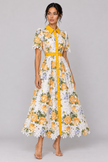 The Rosalie Floral Lace A-Line Dress