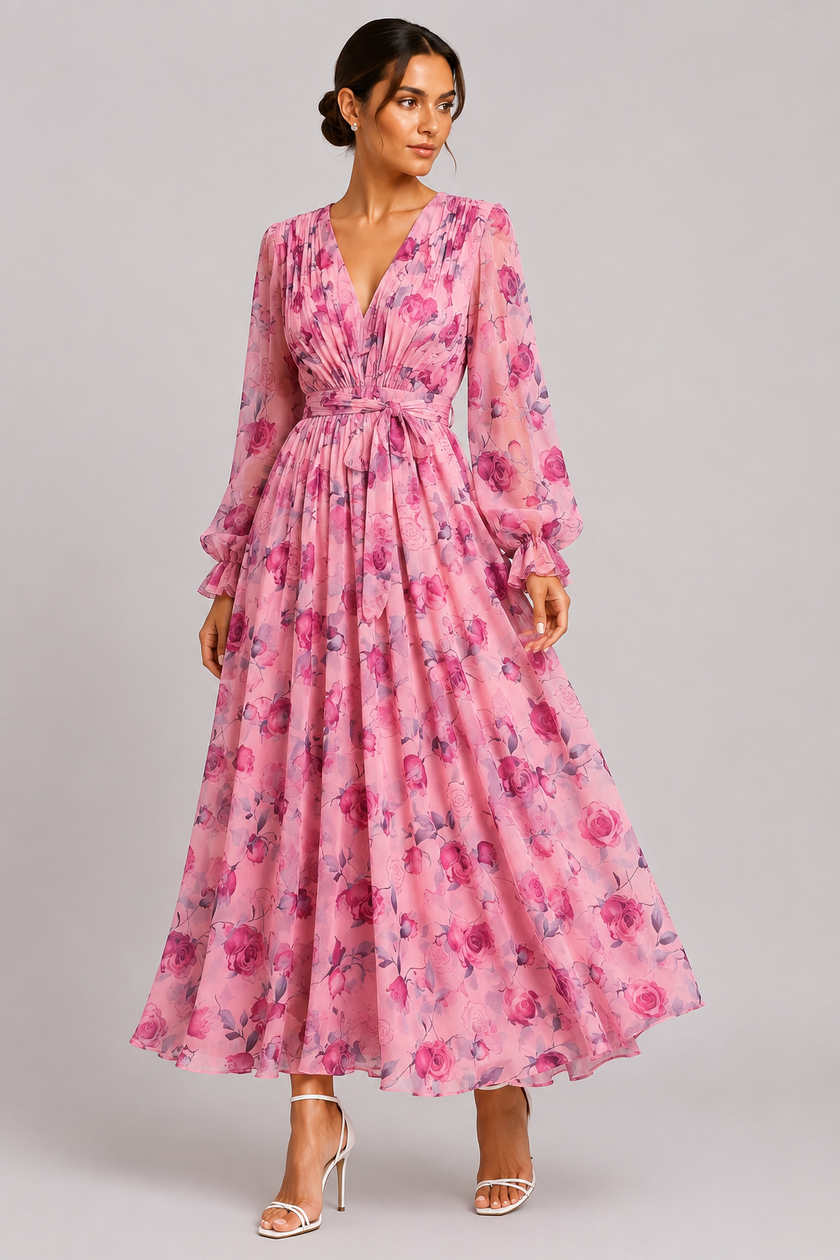 The Isabelle: Vacation Chiffon Maxi — product image 7