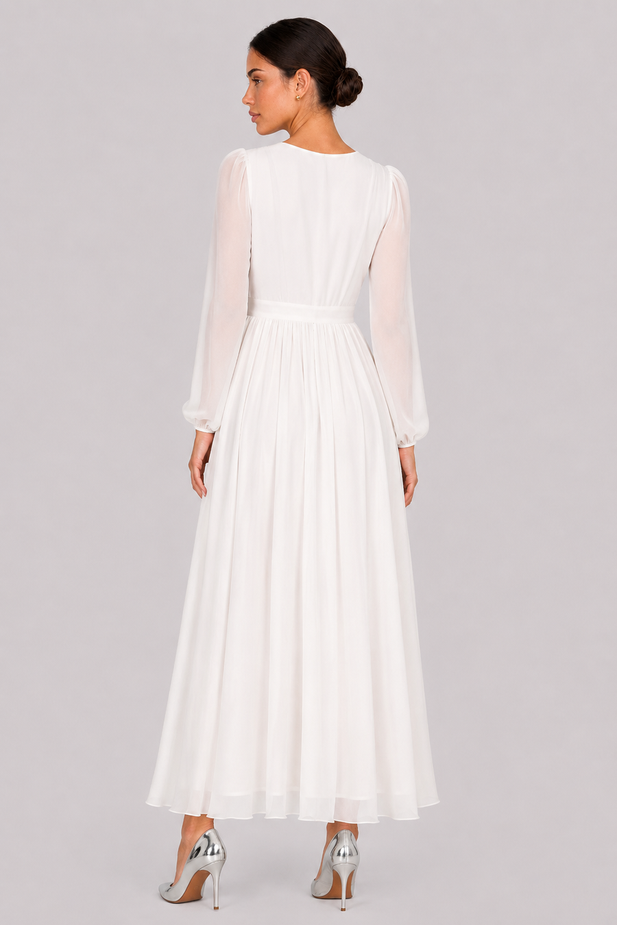The Marchetti: Palace V-Neck Gown — product image 3