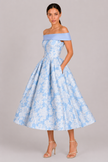 The Solene: Off-Shoulder Floral A-Line — product image 12