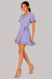 The Wren: Flared Sleeve Tie-Waist Mini — product image 32