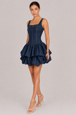 The Sloane: Denim A-Line Mini — product image 4