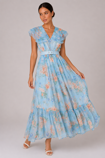 The Constance: Peter Pan Collar Lace Dress — product image 1