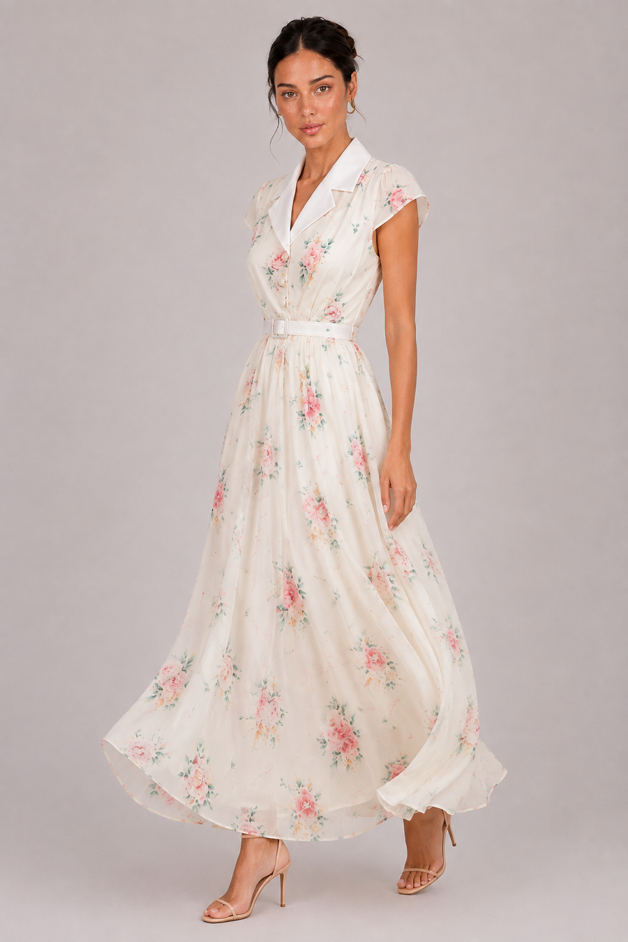 The Adele: Printed Midi Dress — product image 3