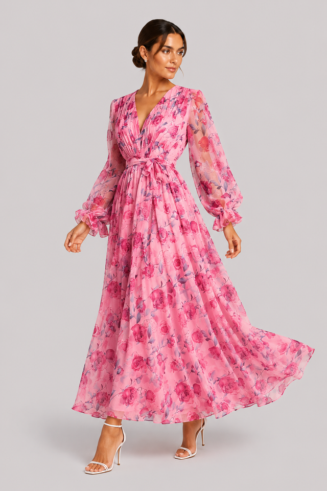 The Isabelle: Vacation Chiffon Maxi — product image 1