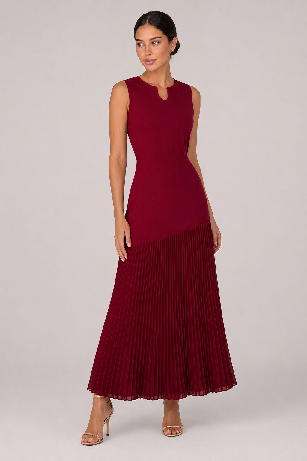 The Margaux: Burgundy Knit Dress — product image 7