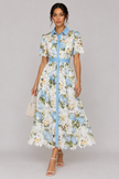 The Rosalie Floral Lace A-Line Dress