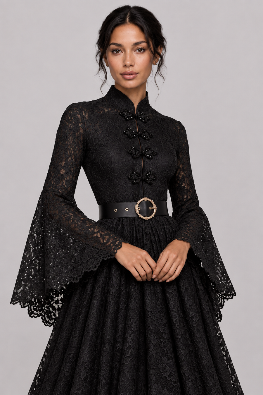 The Élodie Lace Maxi Dress