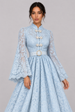 The Élodie Lace Maxi Dress