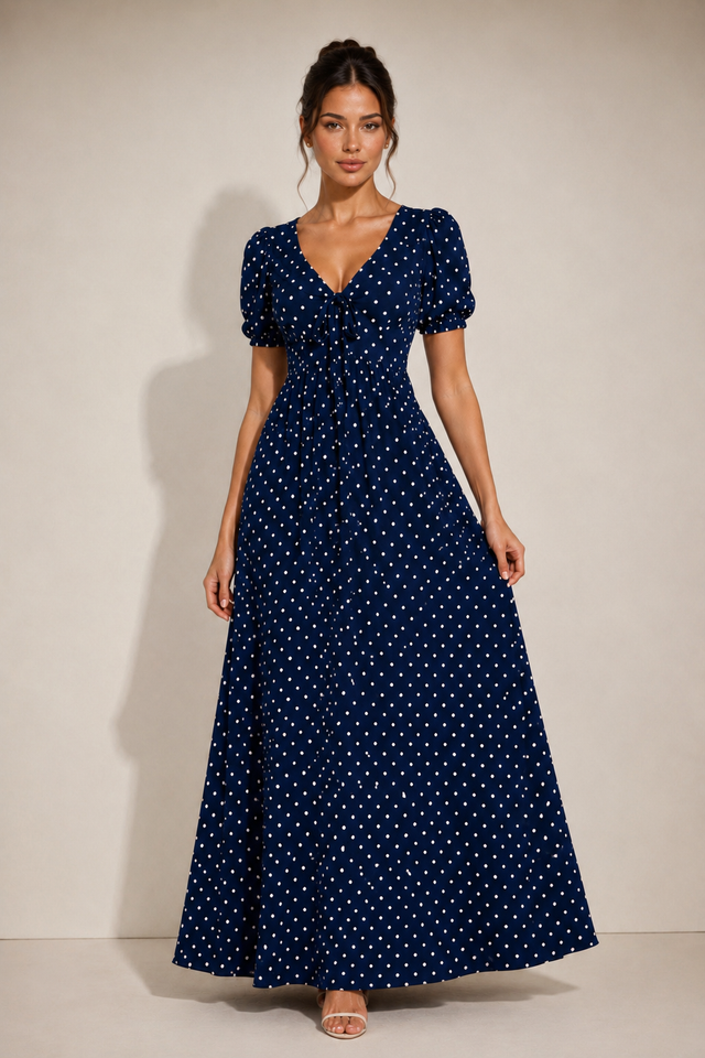 The Simone: Floral A-Line Dress — product image 1