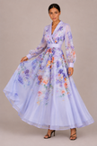 The Corinne: Chiffon Lace-Up Vacation Dress — product image 11