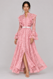 Marceline V-Neck Lace Maxi Dress — product image 4