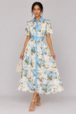 The Rosalie Floral Lace A-Line Dress