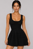The Colette: Openwork Knit Halter Midi — product image 11