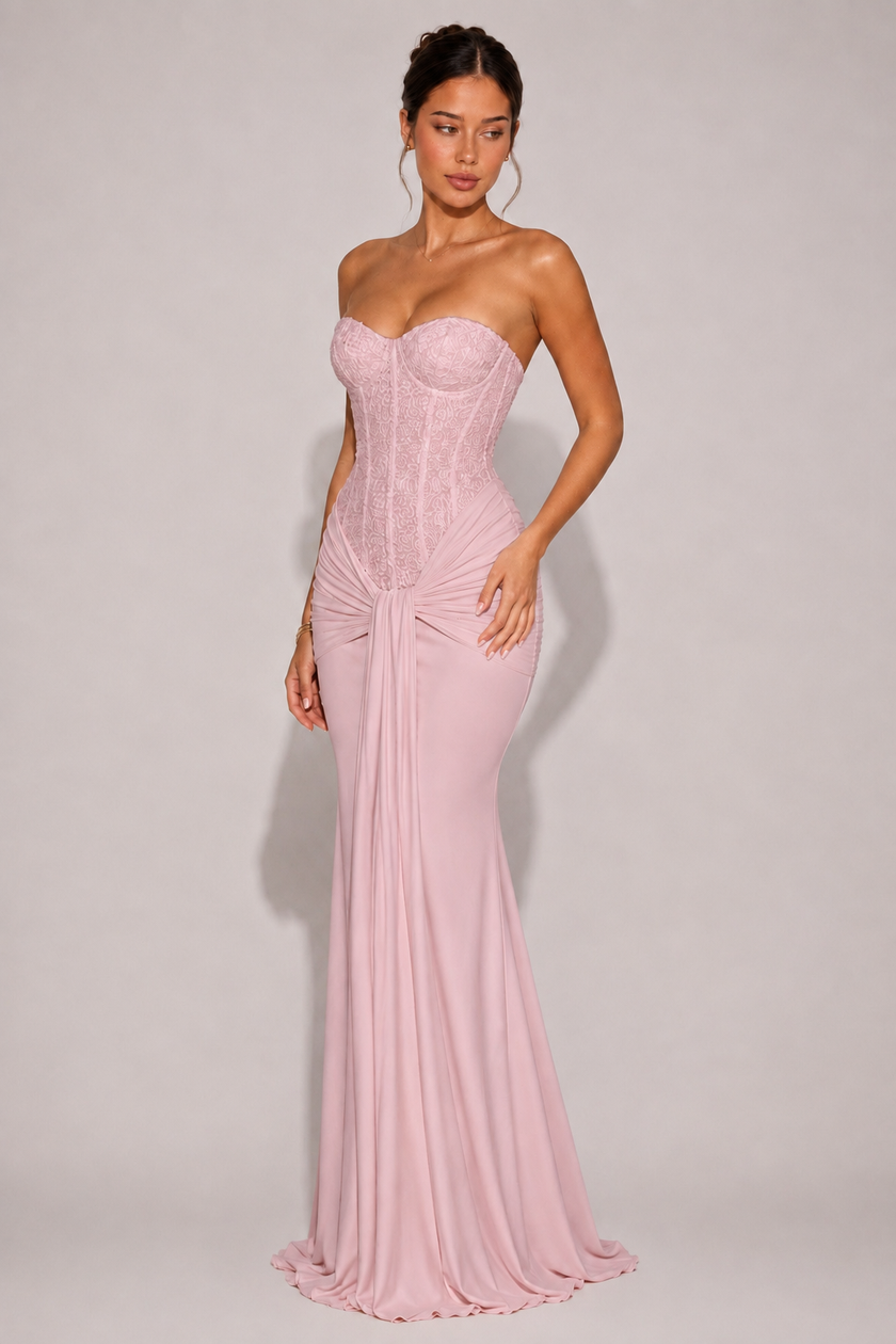 The Valentina: Strapless Empire Gown — product image 19