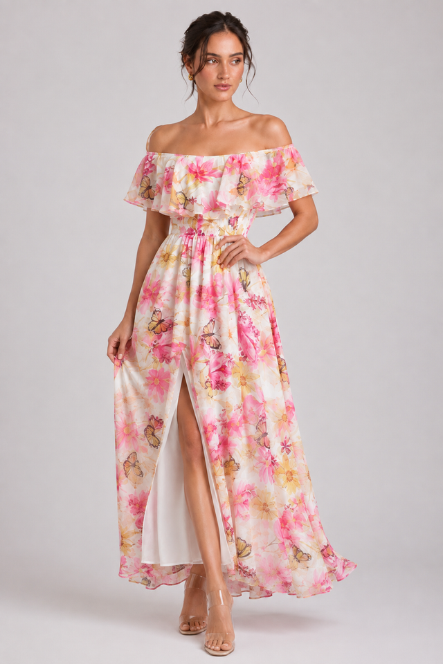 The Marisol: Ruffled Beach Maxi — product image 1