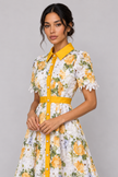 The Rosalie Floral Lace A-Line Dress