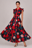 The Genevieve: Ruffle Sleeve Maxi — product image 5