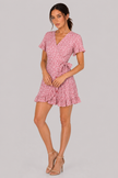 The Wren: Flared Sleeve Tie-Waist Mini — product image 36