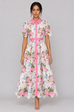 The Rosalie Floral Lace A-Line Dress