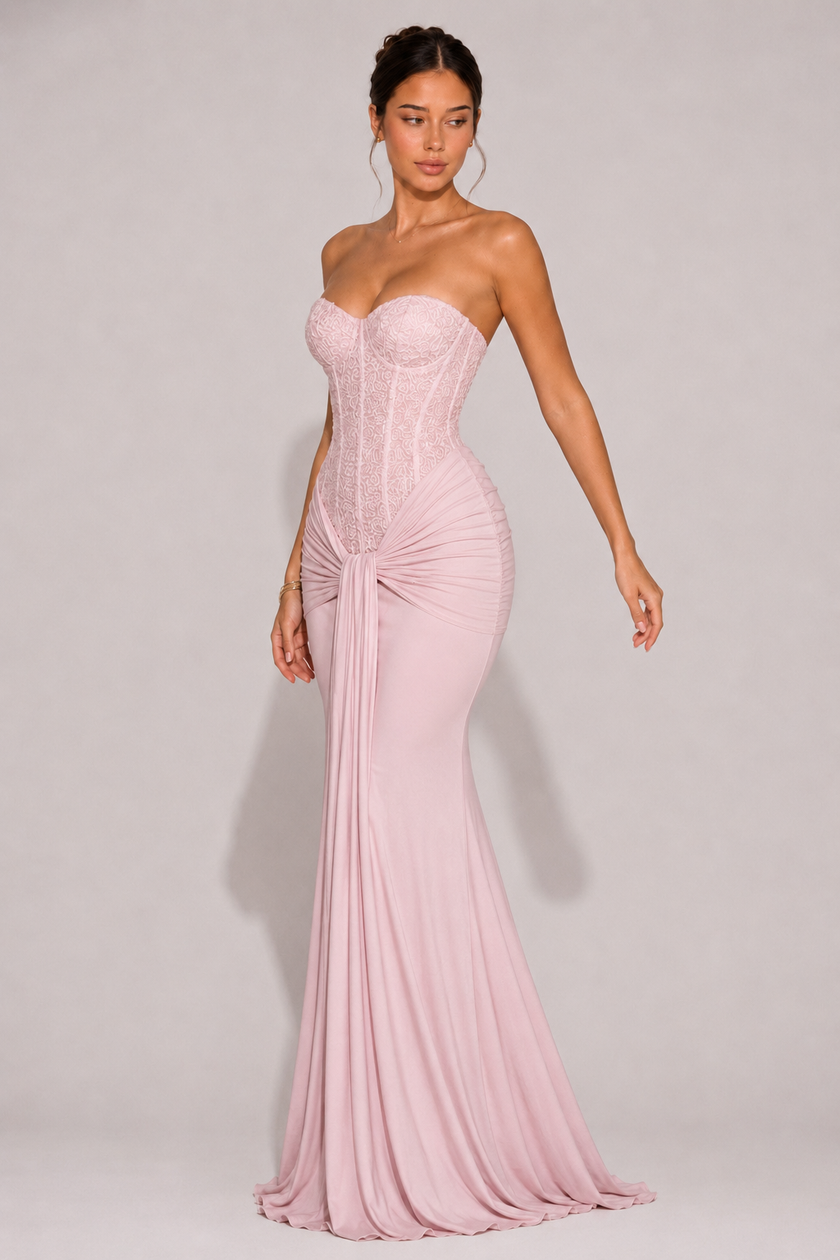 The Valentina: Strapless Empire Gown — product image 20