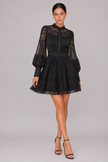 The Marielle: Embroidered Bubble Sleeve Dress — product image 8