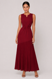 The Margaux: Burgundy Knit Dress — product image 1