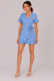 The Wren: Flared Sleeve Tie-Waist Mini — product image 24