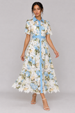 The Rosalie Floral Lace A-Line Dress