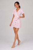 The Wren: Flared Sleeve Tie-Waist Mini — product image 15