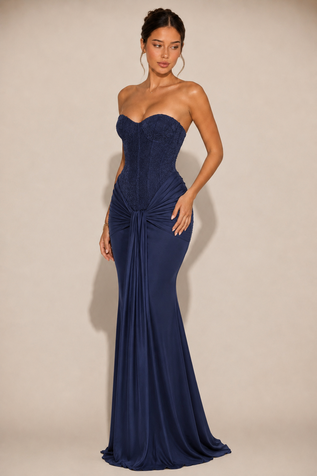 The Valentina: Strapless Empire Gown — product image 18