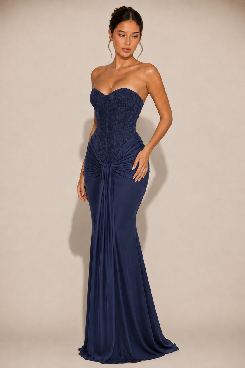 The Valentina: Strapless Empire Gown — product image 18