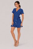 The Wren: Flared Sleeve Tie-Waist Mini — product image 27