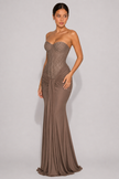 The Valentina: Strapless Empire Gown — product image 11